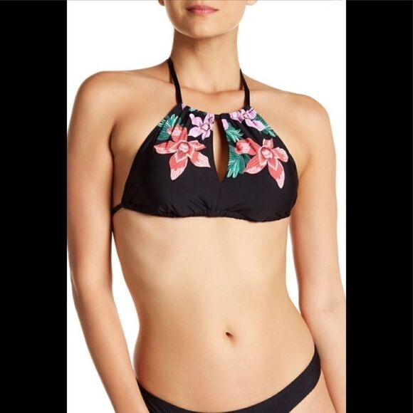The Bikini Lab floral keyhole top. NWT - Picture 5 of 6